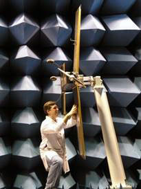 FIRST RF test ranges include a 50' anechoic chamber